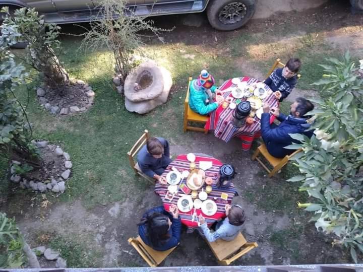 Hostal Casa Del Montanista Уарас Екстер'єр фото