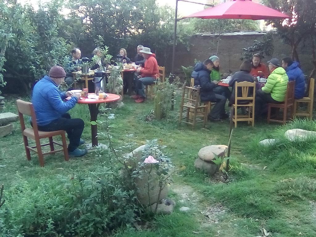 Hostal Casa Del Montanista Уарас Екстер'єр фото